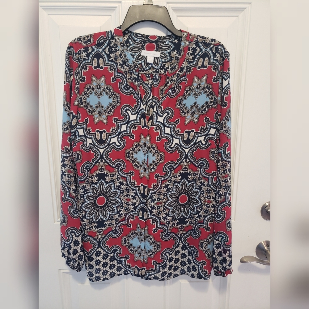 32. EUC Charter Club Long sleeve blouse